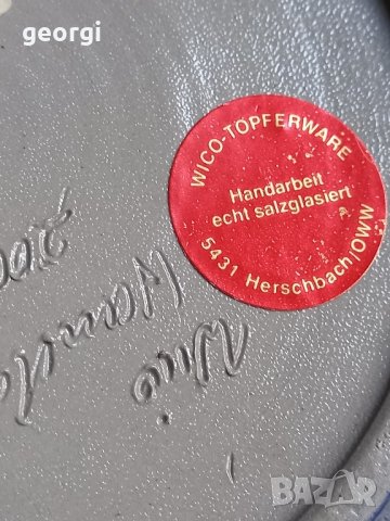 Немска голяма керамична кана  13/1 , снимка 7 - Вази - 42292395