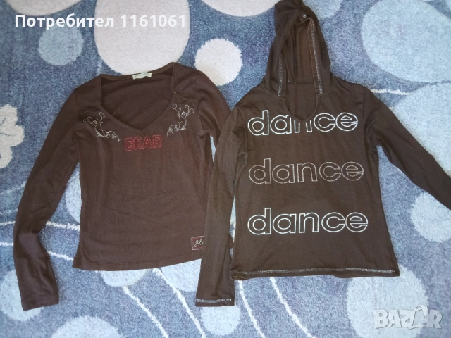 БЛУЗИ ЯКЕТА ПАЛТА ПОТНИЦИ ДЪНКИ НА БЮДЖЕТНИ ЦЕНИ при поръчка на две намеление с 2лв , снимка 5 - Блузи с дълъг ръкав и пуловери - 52234621