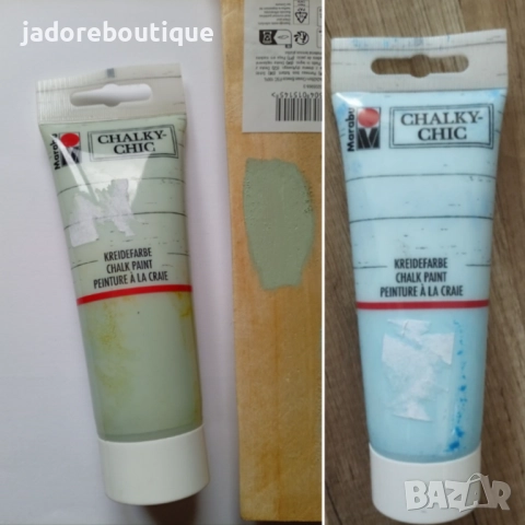 Тебеширена боя Marabu Chalky chic - два цвята 