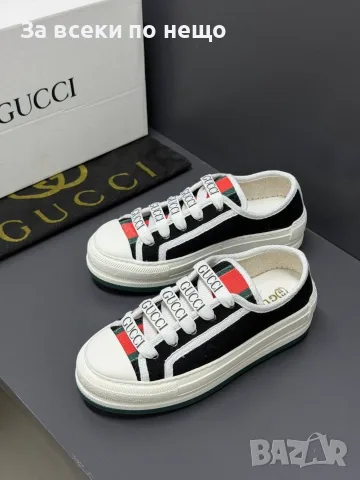 Gucci Дамски Маратонки👟Дамски Спортни Обувки👟Платненки Гучи - 2 Цвята Код E269