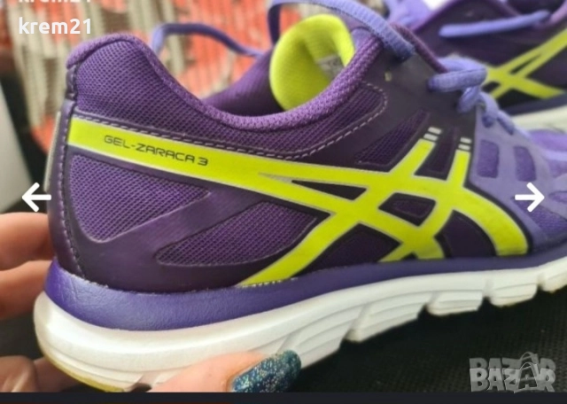Asics gel zaraca 3 номер 39 дамски, снимка 6 - Маратонки - 51535329