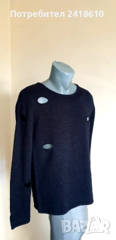 Pierre BALMAIN Wool Mens Size 48 - M  ОРИГИНАЛ! Мъжки Пуловер!, снимка 13 - Пуловери - 52276228