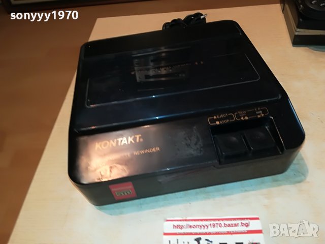 〽️KONTAKT VHS REWINDER TAIWAN 0510221044М, снимка 4 - Плейъри, домашно кино, прожектори - 38225944