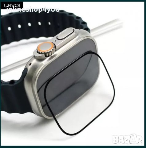 5D Протектор за Apple Watch Ultra 49mm / Watch 8 45 / 41 7 6 5 4 SE, снимка 2 - Фолия, протектори - 39989264