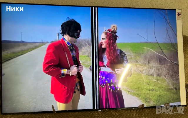 Чисто нов телевизор SAMSUNG UE65TU8005K с дефект по дисплея