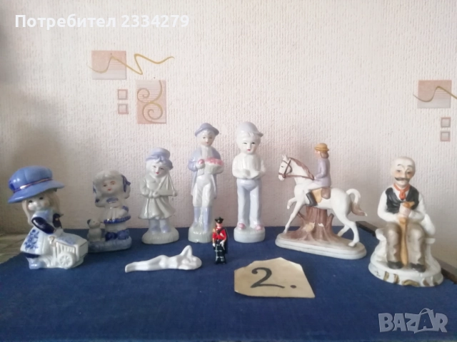 Порцеланови статуетки различни по вид и изработка. , снимка 5 - Статуетки - 47916594