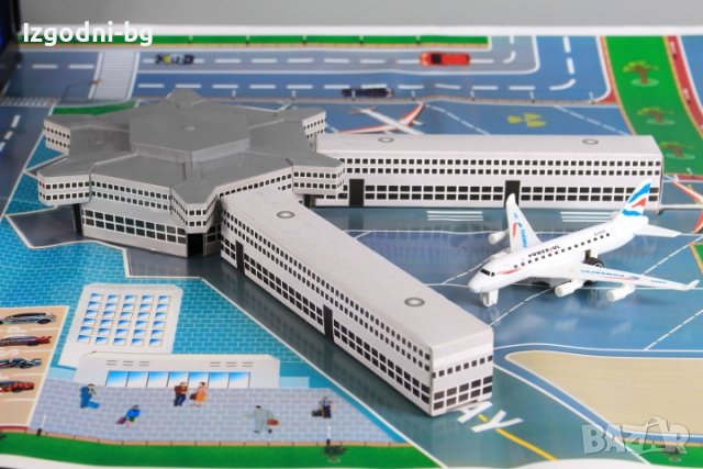 Многофункционално  летище - паркинг, снимка 8 - Влакчета, самолети, хеликоптери - 42070253
