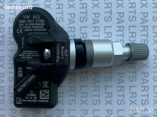 Tpms 5Q0907275 B налягане в Гумите VAG Audi VW Porsche Skoda 5Q0907275B тпмс, снимка 4 - Части - 34493946