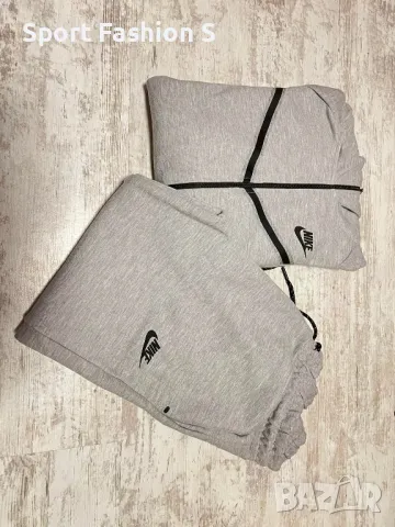 Мъжки екип Nike Tech Fleece Grey, снимка 3 - Спортни дрехи, екипи - 49703955