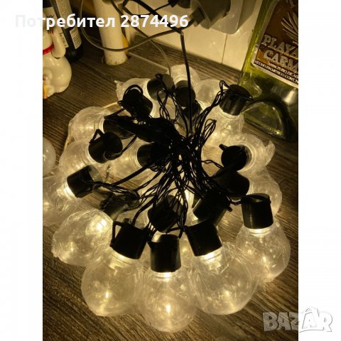 3703 Водоустойчиви градински лед лампички , снимка 11 - Външни лампи - 37875306