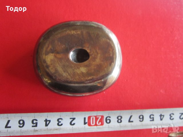 Старинна бронзова поставка за писалка химикал