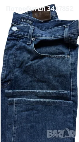 Оригинални винтидж дънки Armani Jeans – Made in Italy, Размер 42 (M), снимка 3 - Дънки - 56235652