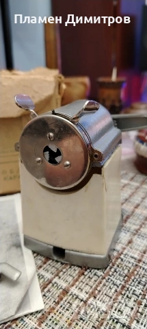 Стара острилка СССР 1980 год., снимка 6 - Антикварни и старинни предмети - 54195618