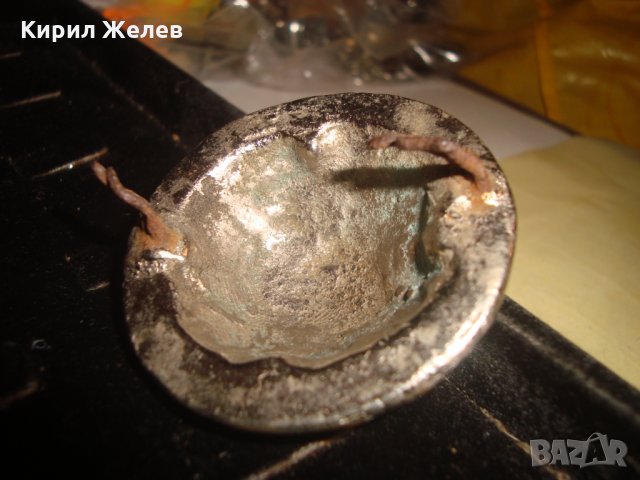 СТАРИННА МЕДНА ПОСРЕБРЕНА АПЛИКАЦИЯ ОБКОВ УКРАСА за ПОРТИК или ДРУГО ВЪЗРАЖДАНЕ РЯДКОСТ 23526, снимка 2 - Антикварни и старинни предмети - 34485427
