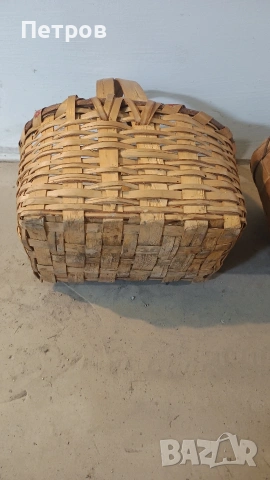 Продава плетени кошници, плетен панер от старо време., снимка 12 - Декорация за дома - 41775692