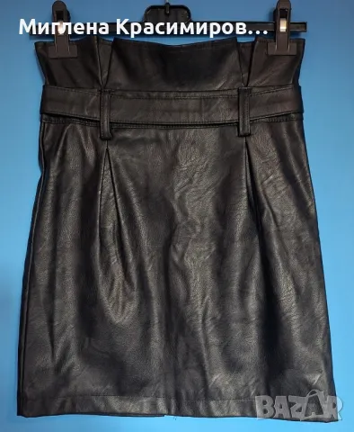 Кожена пола, снимка 4 - Поли - 48272192