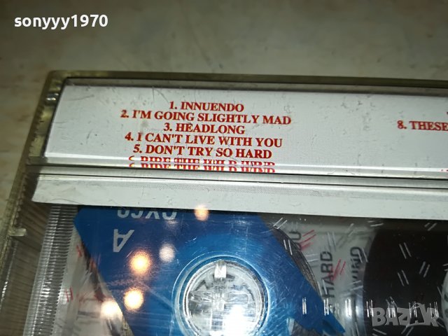 ПОРЪЧАНА-QUEEN INNUENDO-КАСЕТА 3110221939, снимка 10 - Аудио касети - 38514968