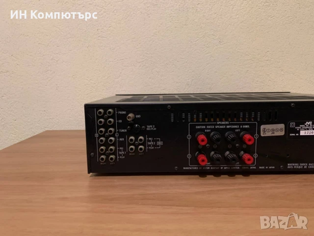 Продавам интегриран стерео усилвател JVC AX-330BK, снимка 6 - Ресийвъри, усилватели, смесителни пултове - 51076668