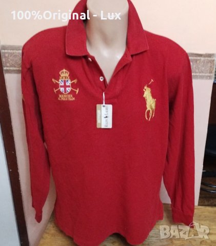 Polo-Ralph Lauren-Оргинална и маркова.Л/ХЛ, снимка 9 - Блузи - 44313666