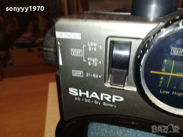 SHARP-РЕТРО ТВ 1810231127, снимка 7 - Антикварни и старинни предмети - 42620755