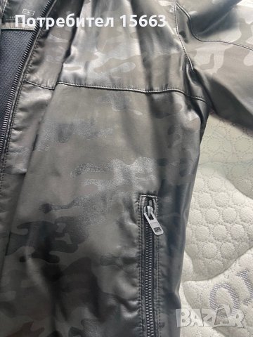 Модерно яке черен камуфлаж, снимка 2 - Якета - 42098925