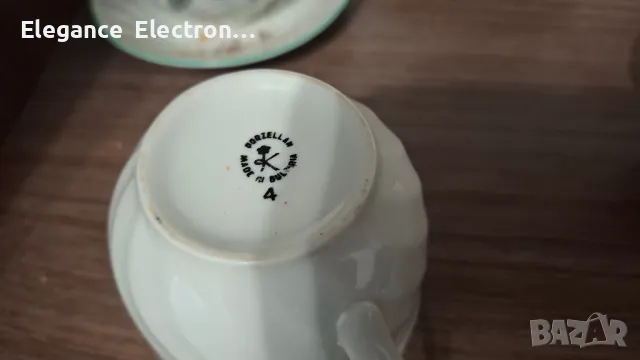 8бр порцеланови чаши за чай Китка , снимка 6 - Чаши - 50195952