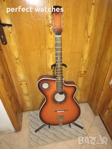 Колекционерска българска акустична китара Кремона , снимка 1