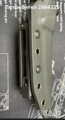 Щипка за колан , снимка 5 - Ножове - 34298016