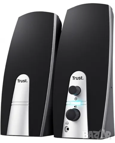 Аудио система Trust - MiLa, 2.0, черна