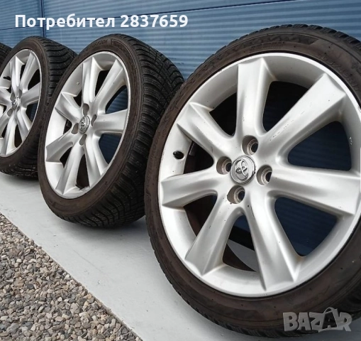 17 цола 4х100-за Тойота-Зимни гуми 205/45/17- дот 2022, снимка 3 - Гуми и джанти - 52087643