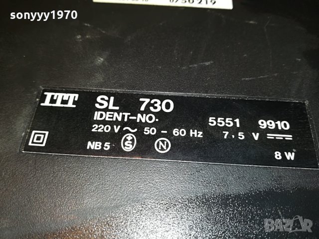 itt sl730 germany 0308211104, снимка 16 - Радиокасетофони, транзистори - 33708449