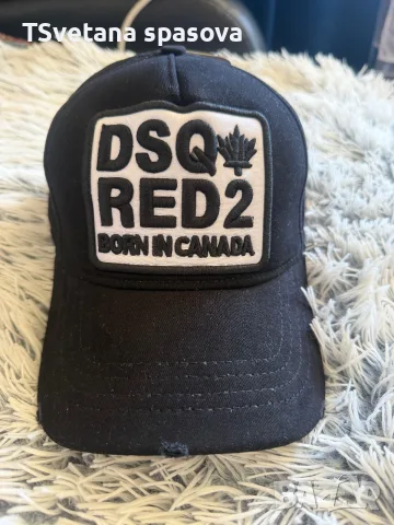 Шапка с козирка dsquared2