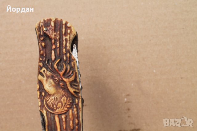 Немски ловен нож ''Decora-Solingen'', снимка 8 - Ножове - 40670229
