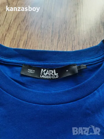 karl lagerfeld - страхотна дамска тениска М, снимка 2 - Тениски - 50131173