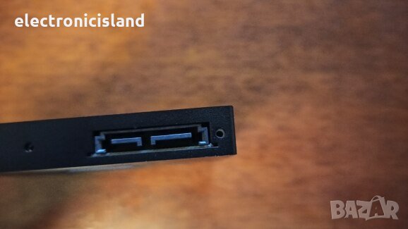 Адаптер Caddy Кади 9.5мм или 12.7 мм SATA III адаптер за втори хард диск / SSD за лаптоп, снимка 10 - Кабели и адаптери - 23417004