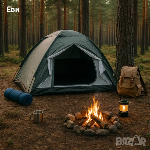 Палатка Muhler 4-местна YL3031, снимка 2 - Къмпинг мебели - 51423624