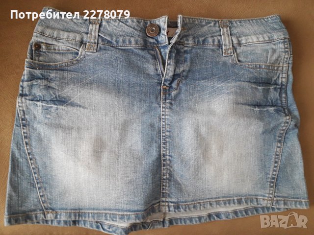 Къса дънкова пола, снимка 1