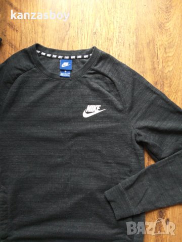 Nike Tech Knit Crew Neck Pullover Sweatshirt - страхотна мъжка блуза, снимка 6 - Спортни дрехи, екипи - 40714829