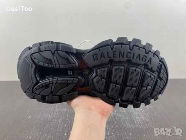 Balenciaga Track Sneaker "Black/Purple" , снимка 5 - Маратонки - 54358818