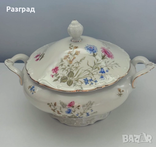 Съд за сервиране / терин / супник, снимка 3 - Прибори за хранене, готвене и сервиране - 51615643