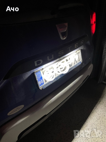 лед плафон Дачия Дъстър, снимка 2 - Части - 44629505