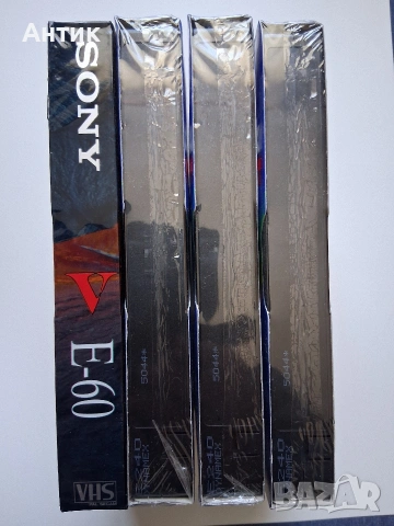Нови Видеокасети VHS Dynamex E 240 / Sony E - 60 Неразпечатани, снимка 7 - Други жанрове - 54097203