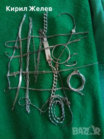 100 грама сребърни накити за поправка за реставрация за части или материал 50660, снимка 7 - Колиета, медальони, синджири - 50243043