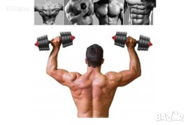 Тренировъчен комплект – тежести, лост и принадлежност, снимка 3 - Други стоки за дома - 52897902