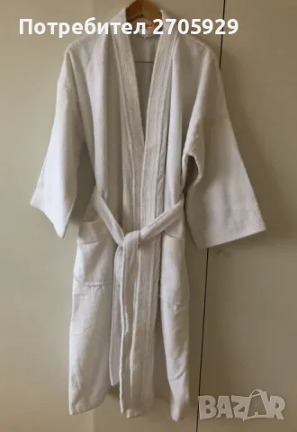 Нов памучен дебел халат