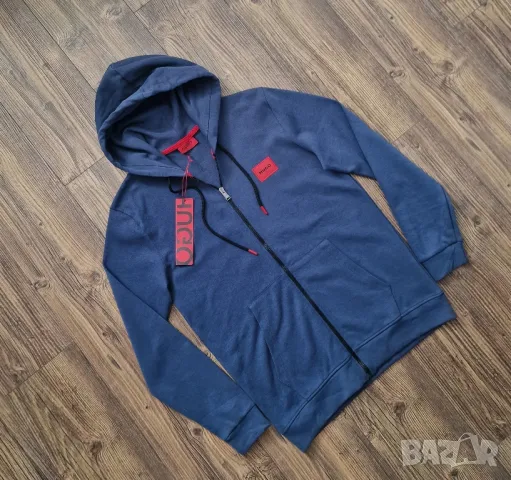 Страхотен мъжки екип HUGO BOSS син размер S M L XL 2XL , снимка 4 - Спортни дрехи, екипи - 47749118