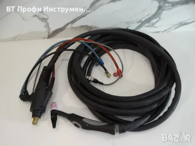 UNIMIG SR-18-8MCP50 - 8 m Шланг / Бренер TIG заваряване / Аргон