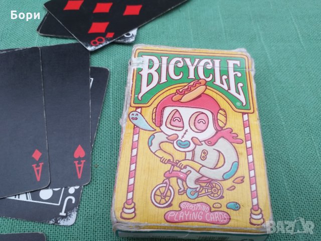 Bicycle Black Tiger , снимка 2 - Карти за игра - 34312084