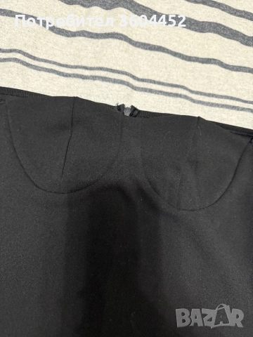 Черна официална рокля, снимка 2 - Рокли - 52698049