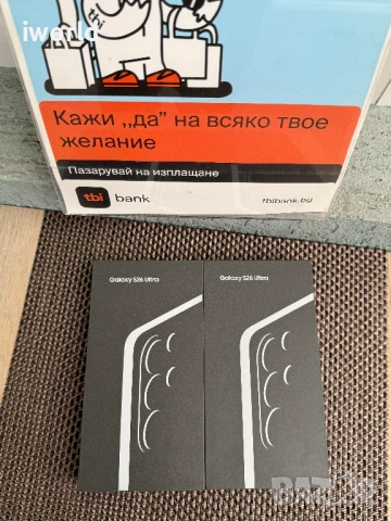 НОВИ❗️512gb❗️ SAMSUNG S26 ULTRA Лизинг от 44€/мес❗️ Black/ White / Sky Blue/ Cobalt Violet 12/512gb